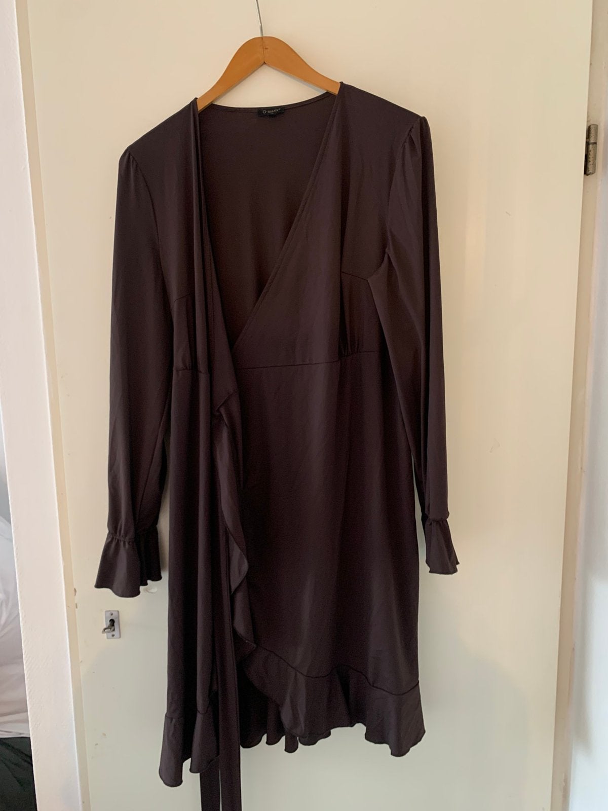 G Maxx wikkel tuniek maat L, Ophalen of Verzenden, Zo goed als nieuw, Bruin, Blouse of Tuniek
