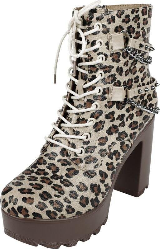 Leo high heels boots luipaard hoge hakken schoenen, Kleding | Dames, Schoenen, Bruin, Verzenden, Nieuw, Schoenen met hoge hakken