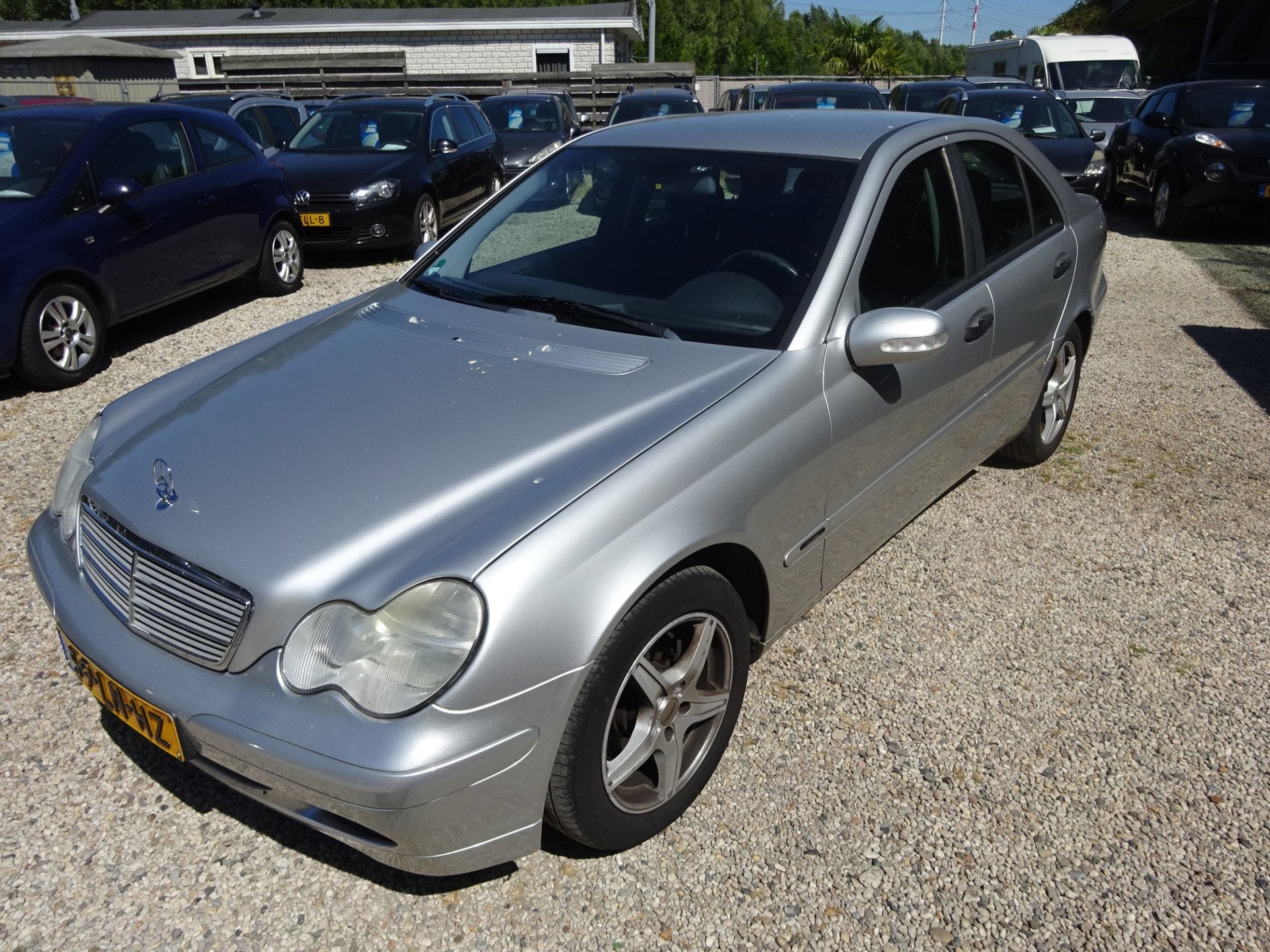 Mercedes-Benz C-klasse 180 K. Elegance elegance compressor a, Gebruikt, 1796 cc, Origineel Nederlands, Handgeschakeld