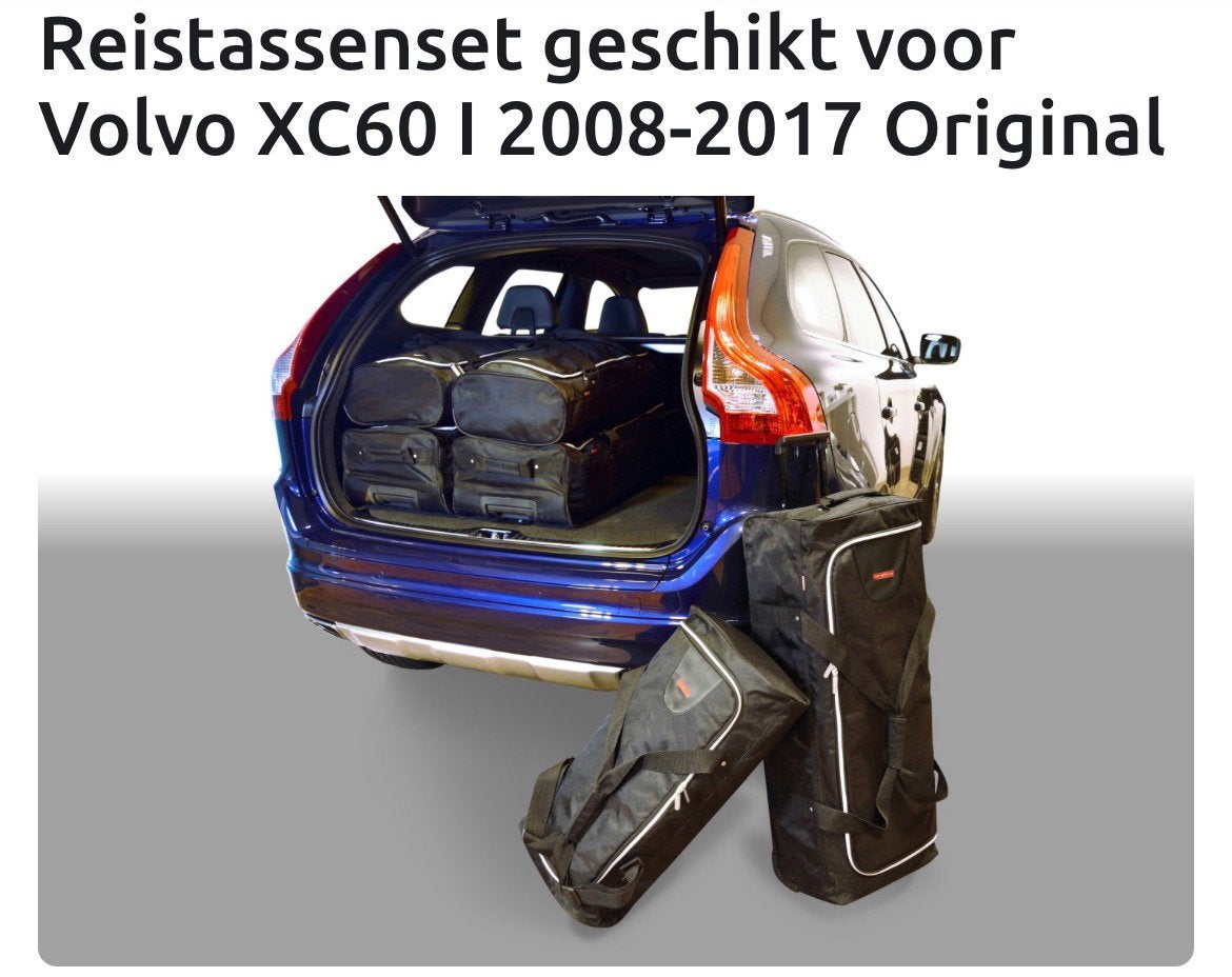Reistassenset Volvo Xc60 2008-2017, Ophalen, Zwart, Nieuw, Wieltjes