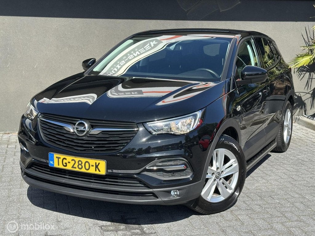 Opel Grandland X 1.2 Turbo Edition|CarPlay|Trekhaak|Cruise, Voorwielaandrijving, 1350 kg, Gebruikt, Euro 6