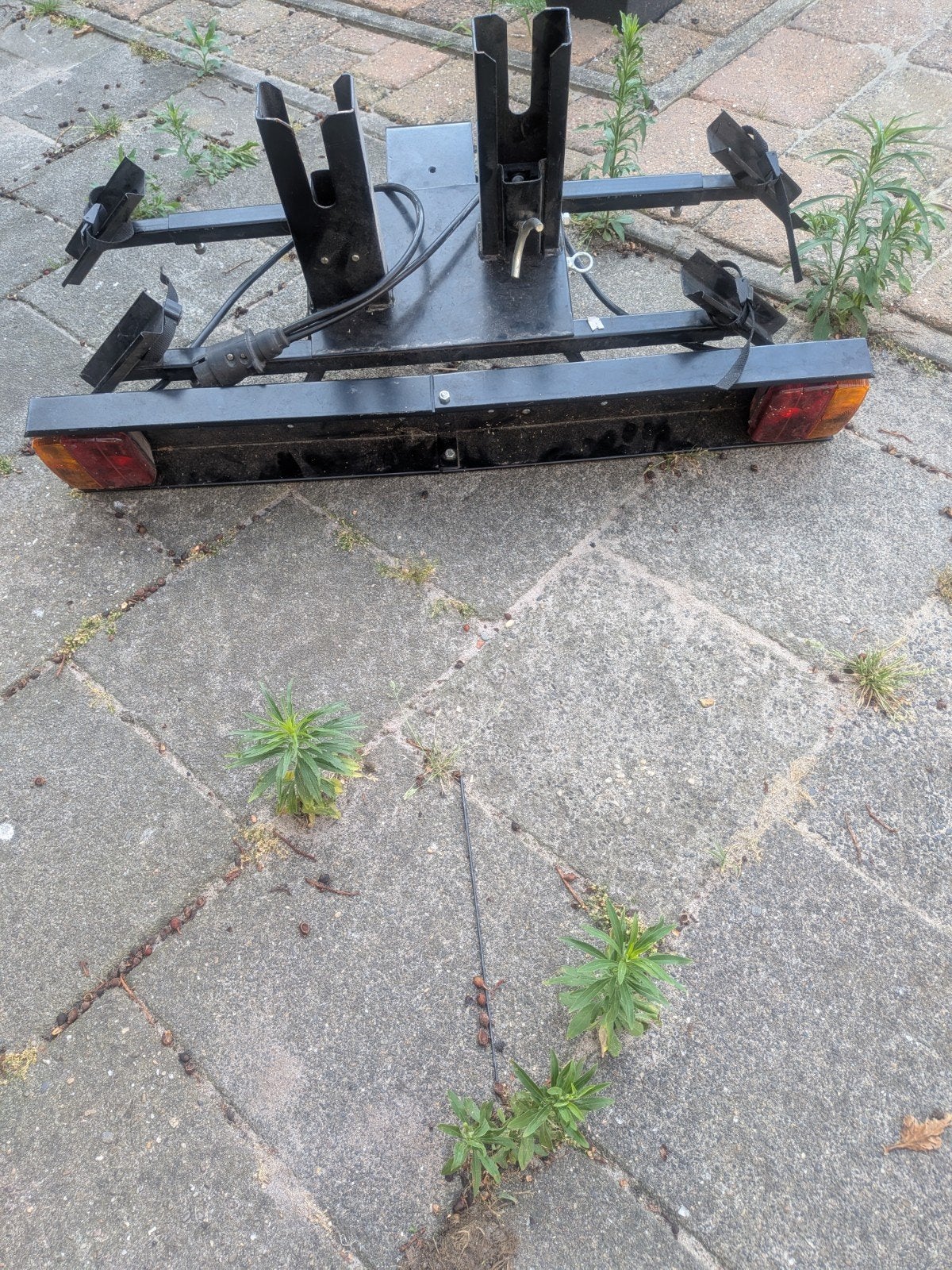 Gebruikte trekhaakdrager voor 2 fietsen, Ophalen of Verzenden