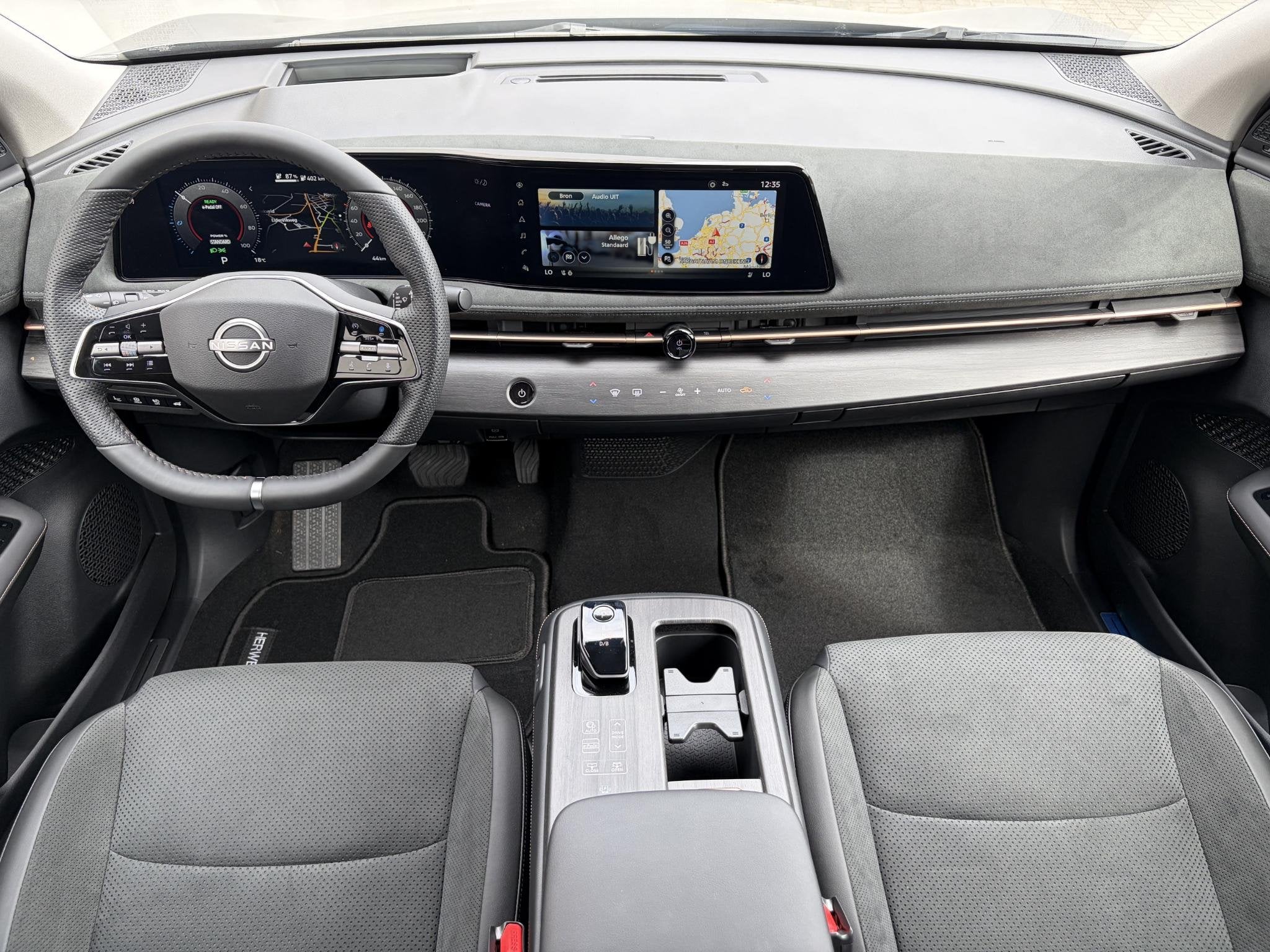 Nissan Ariya e-4ORCE Evolve 91 kWh / 4WD / Leder / Head- Up, Auto's, Automaat, Gebruikt, Vierwielaandrijving, Ariya