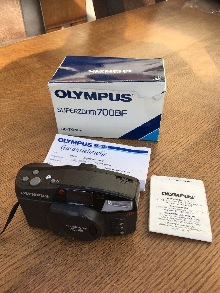 Olympus Superzoom 700 BF Fotocamera (Analoog), Ophalen, Gebruikt, Compact, Olympus