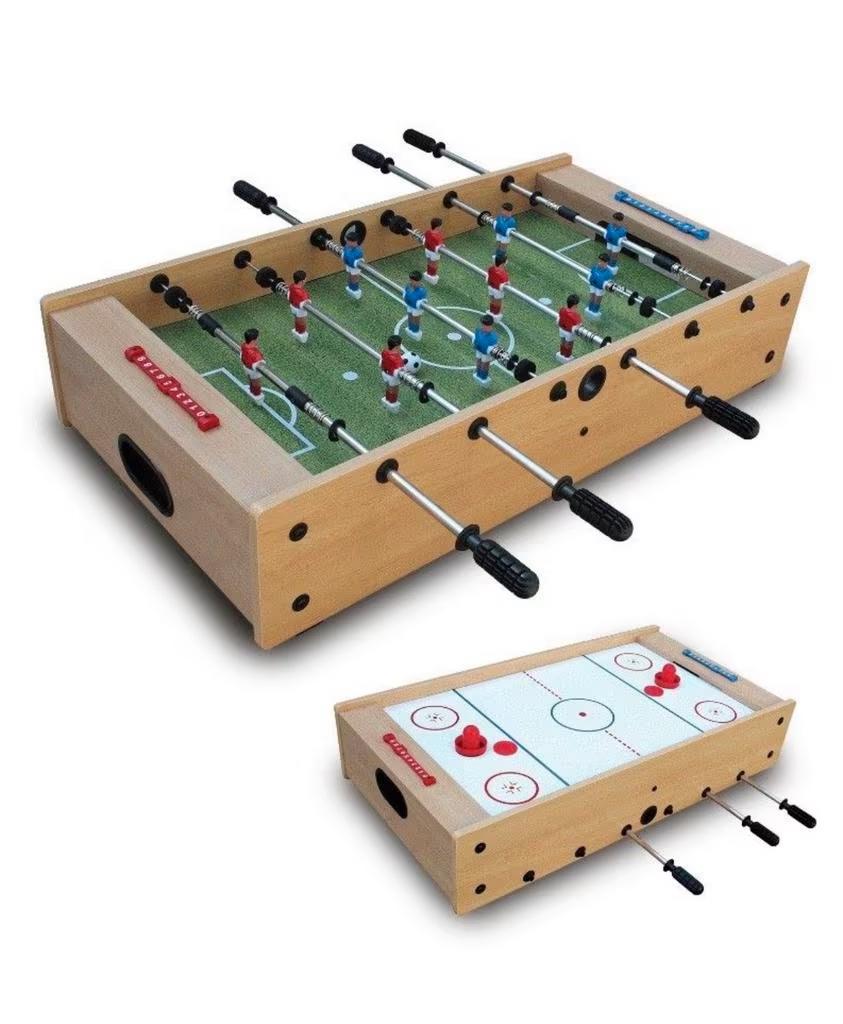 Zgan 2 in 1 voetbaltafel en airhockeytafel, 97 x 51 x 20 cm, Ophalen, Zo goed als nieuw