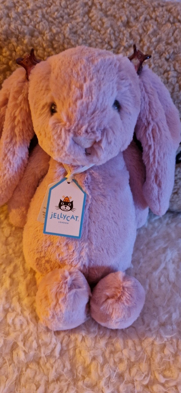 jellycat konijn tulip medium, Ophalen of Verzenden, Nieuw, Stoffen beer, Overige merken