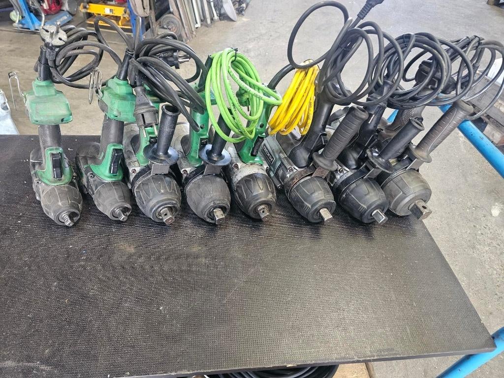 Hitachi Hikoki slagmoeraanzetters 1/2 inch 3/4 inch 1 inch, Ophalen, Hitachi Hikoki, Nn, Nn