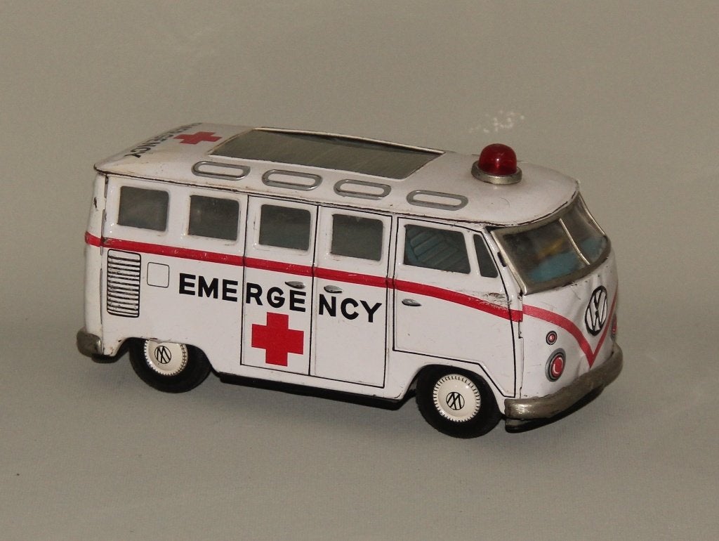 Blikken VW Samba Bus SSS-MKK, Overige merken, Gebruikt, Auto, Groter dan 1:32
