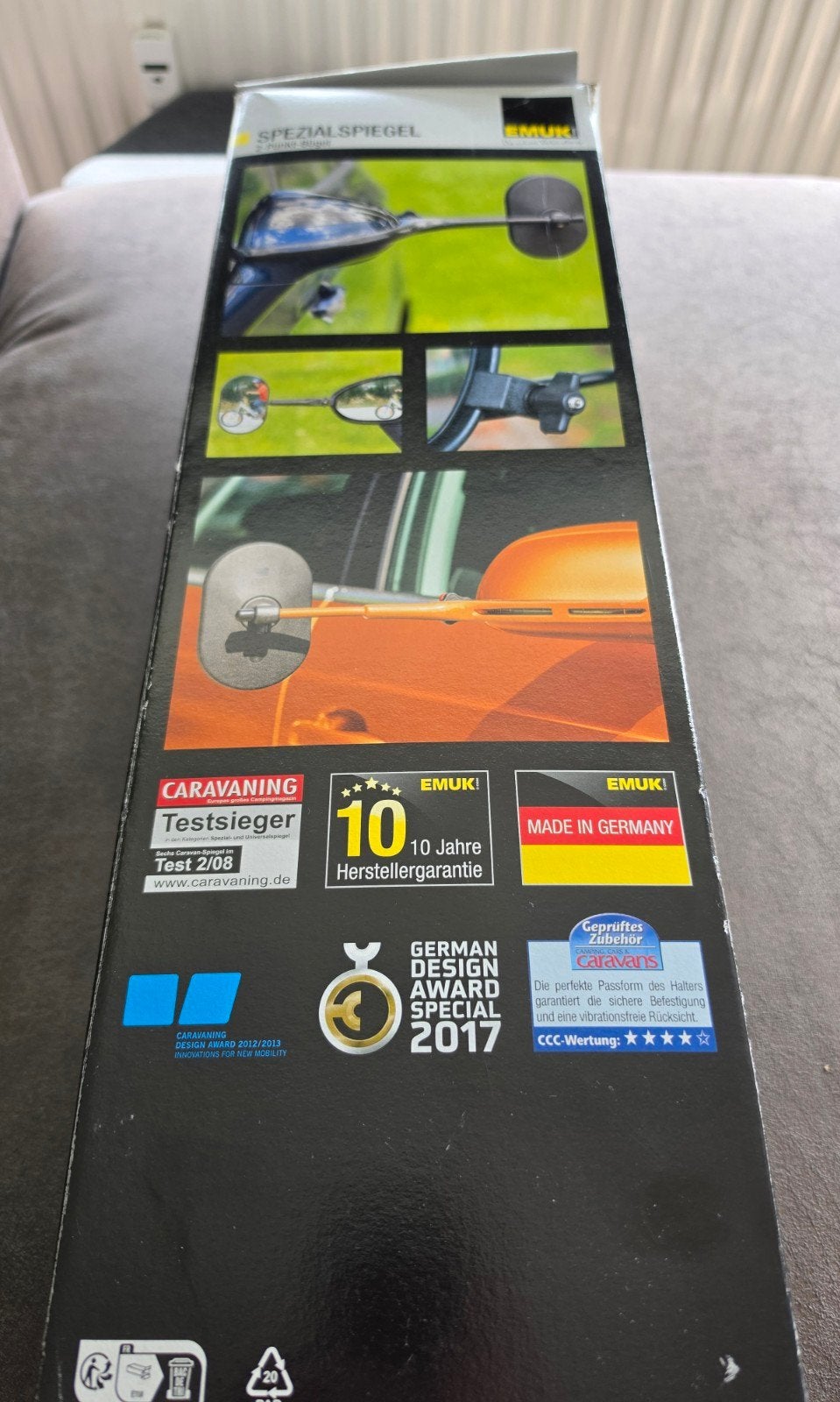 EMUK Caravan spiegelset Mazda CX-5 II (KF), Caravans en Kamperen, Ophalen, Zo goed als nieuw