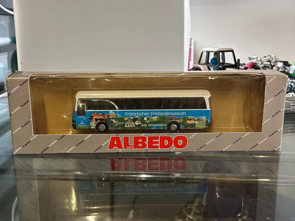 Albedo Setra Touringcar Bus 1:87 OVP, Hobby en Vrije tijd, Verzenden, Zo goed als nieuw, Bus of Vrachtwagen, Overige merken