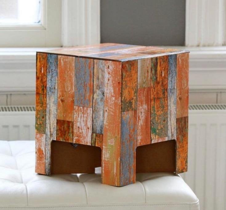 Dutch Design Chair kartonnen kruk, Ophalen, Zo goed als nieuw, Overige materialen