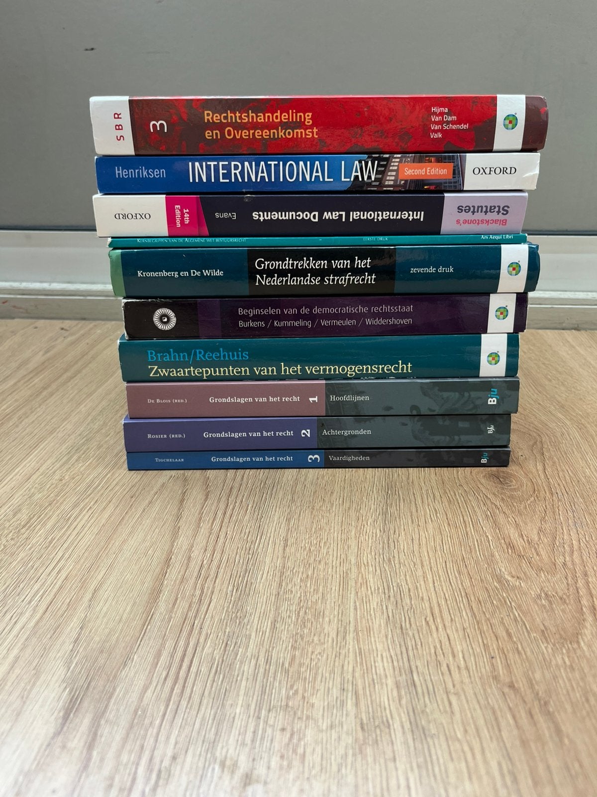 Studieboeken rechtsgeleerdheid, Ophalen, Gelezen, School, Studie en Wetenschap