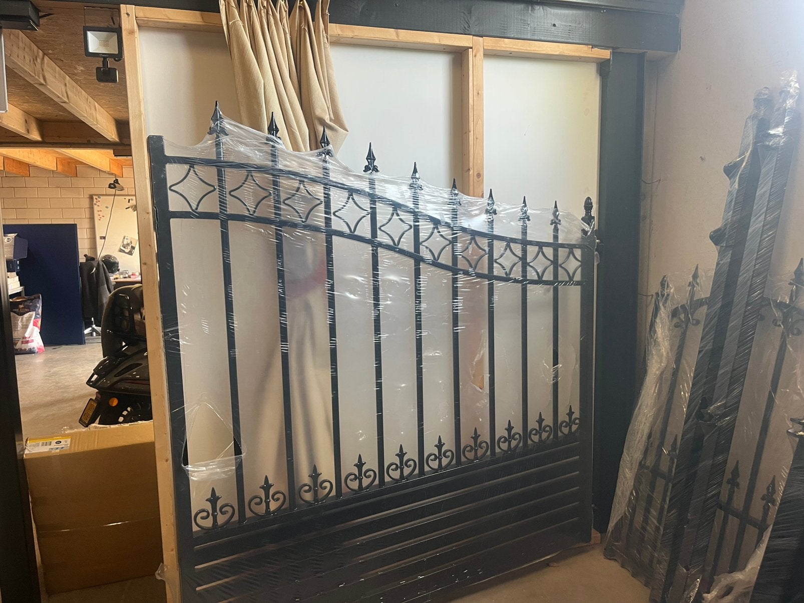 AANBIEDING TUINPOORT SIERPOORT INRIJPOORT 3.50 m, Ophalen, Nieuw, 150 tot 200 cm, IJzer