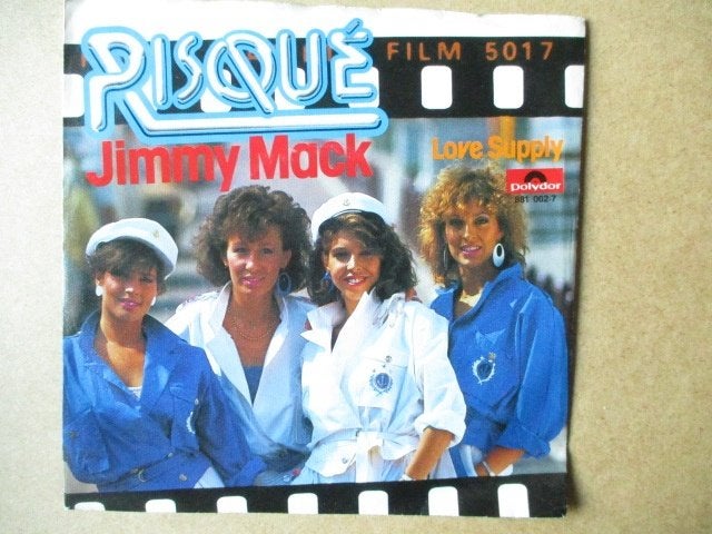 s4070 risque - jimmy mack, Ophalen, Gebruikt, 7 inch, Overige genres