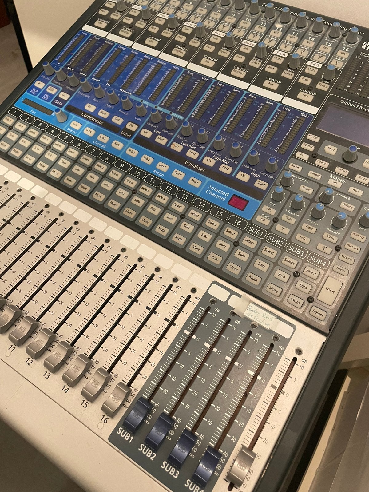 Presonus Studio Live 16.4.2., Ophalen, Gebruikt, 10 tot 20 kanalen