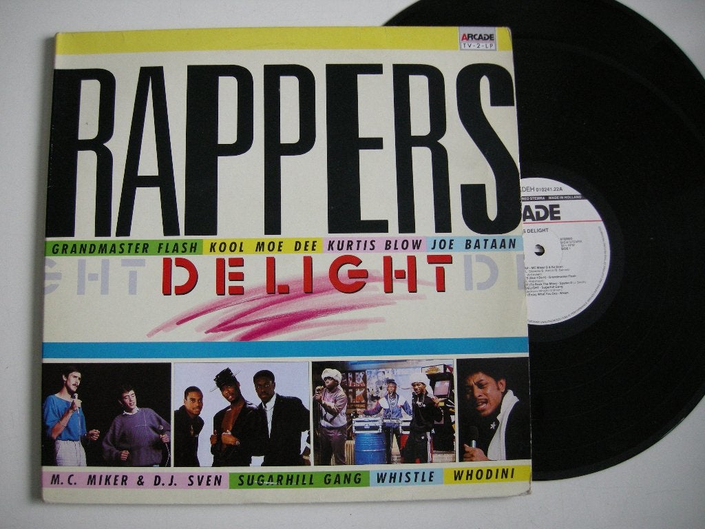 Rappers Delight - 2LP vinyl zgan, Ophalen, Zo goed als nieuw, 12 inch, Dubbel-LP