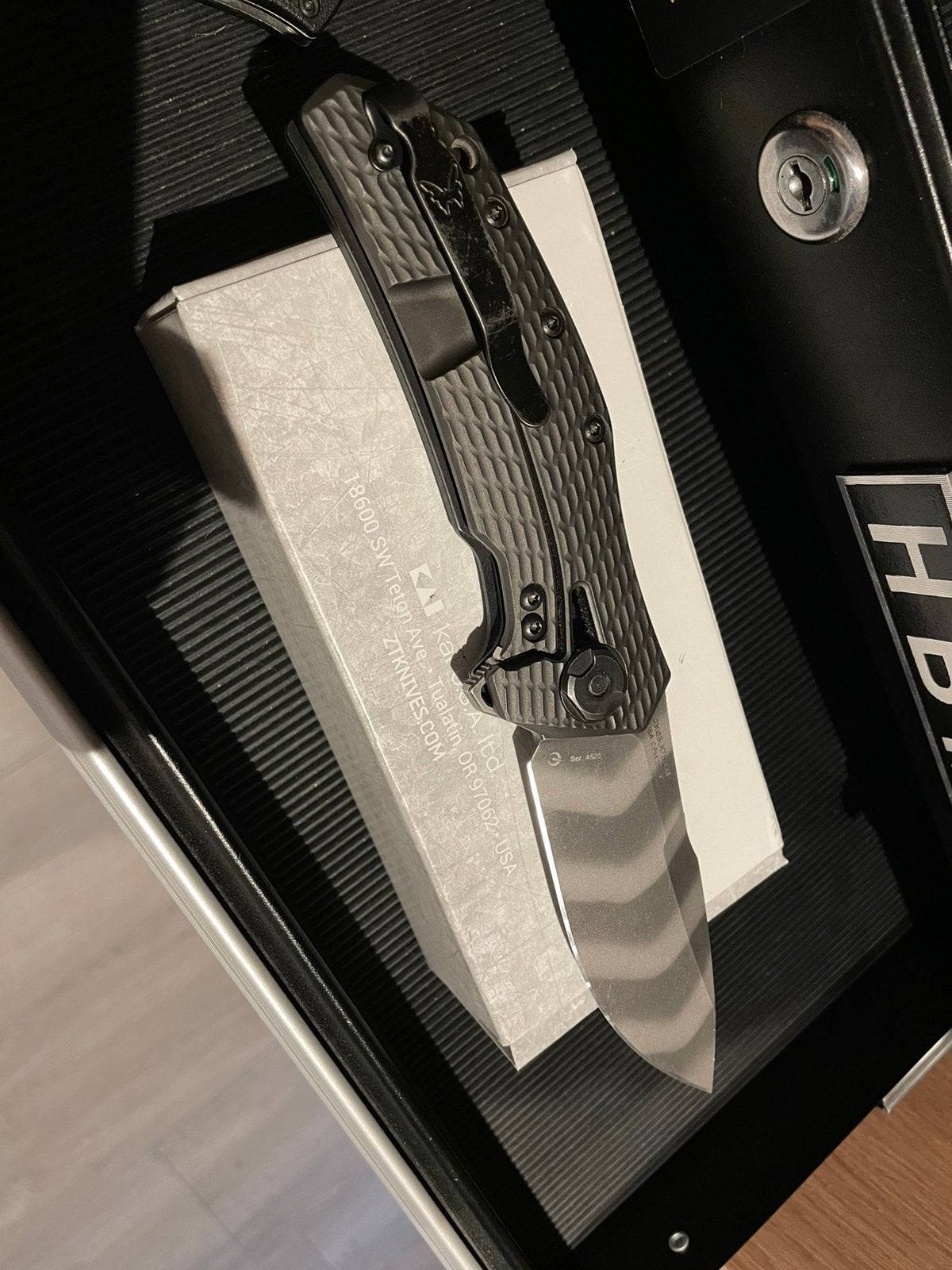 Zero Tolerance 0308BLK/20cv TS zakmes, Ophalen of Verzenden, Gebruikt