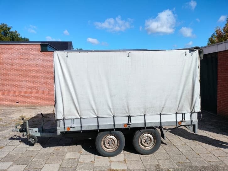 Lesscher-Wierden Dichte Aanhanger (1987), Ophalen of Verzenden, Gebruikt
