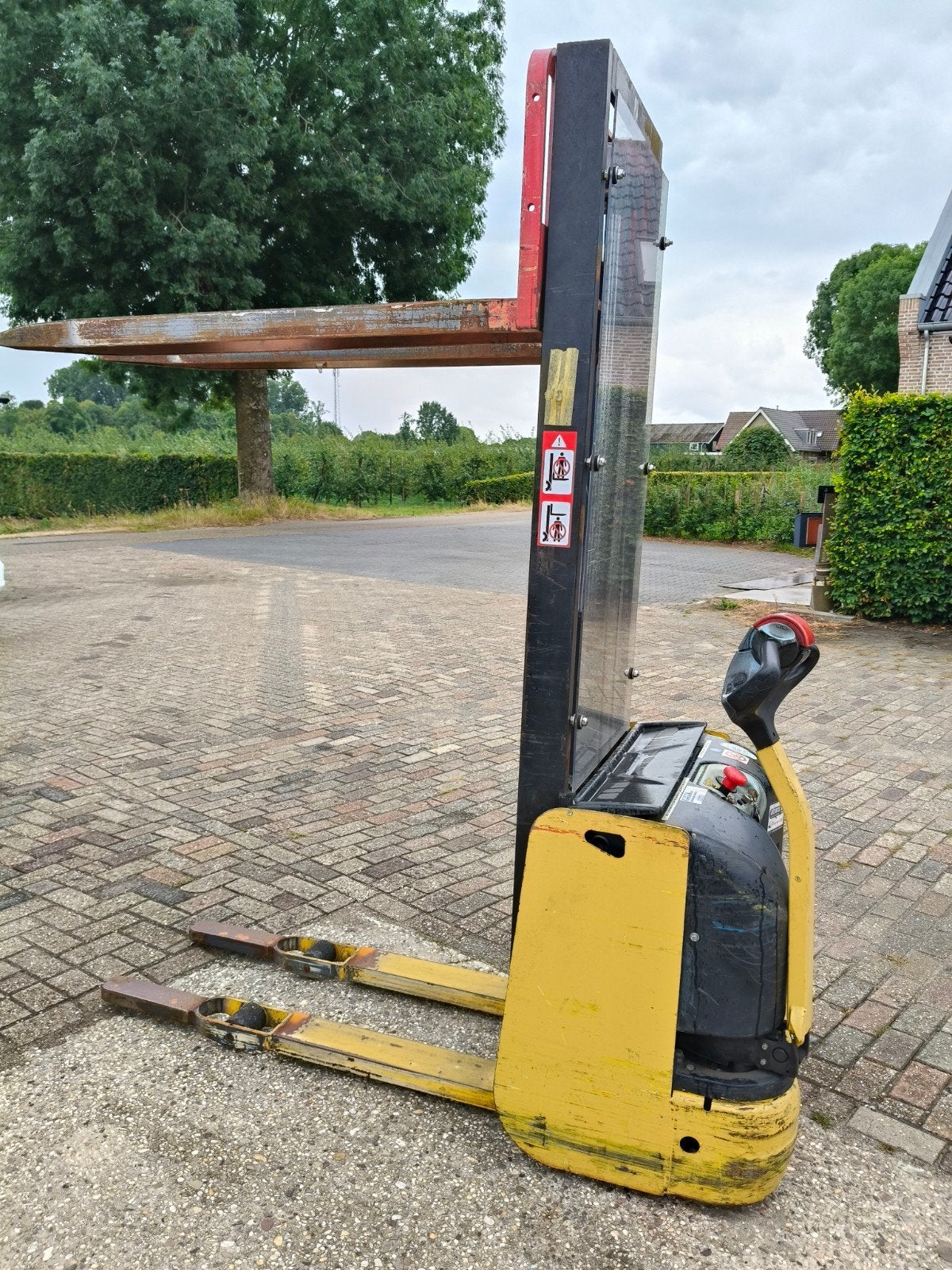 hyster stapelaar, Doe-het-zelf en Verbouw, Palletwagens en Pompwagens, Ophalen of Verzenden