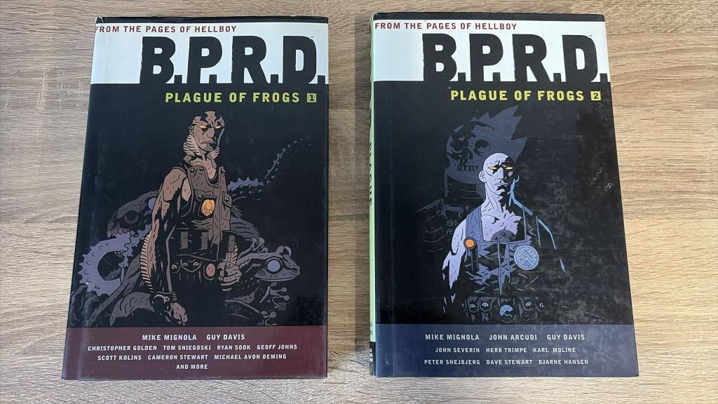 BPRD Plague of Frogs volume 1 en 2, Boeken, Ophalen, Amerika, Mike Mignola, Zo goed als nieuw