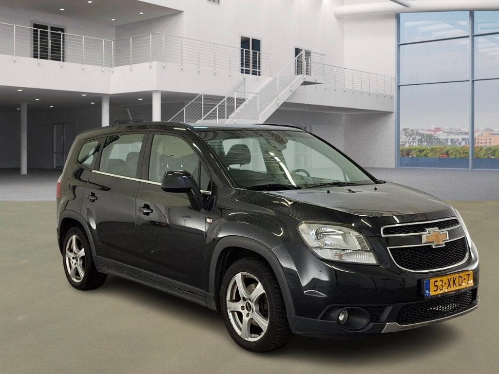 Chevrolet Orlando 1.8 LTZ|7PERSOONS, Auto's, Chevrolet, Voorwielaandrijving, Euro 5, 4 cilinders, Zwart
