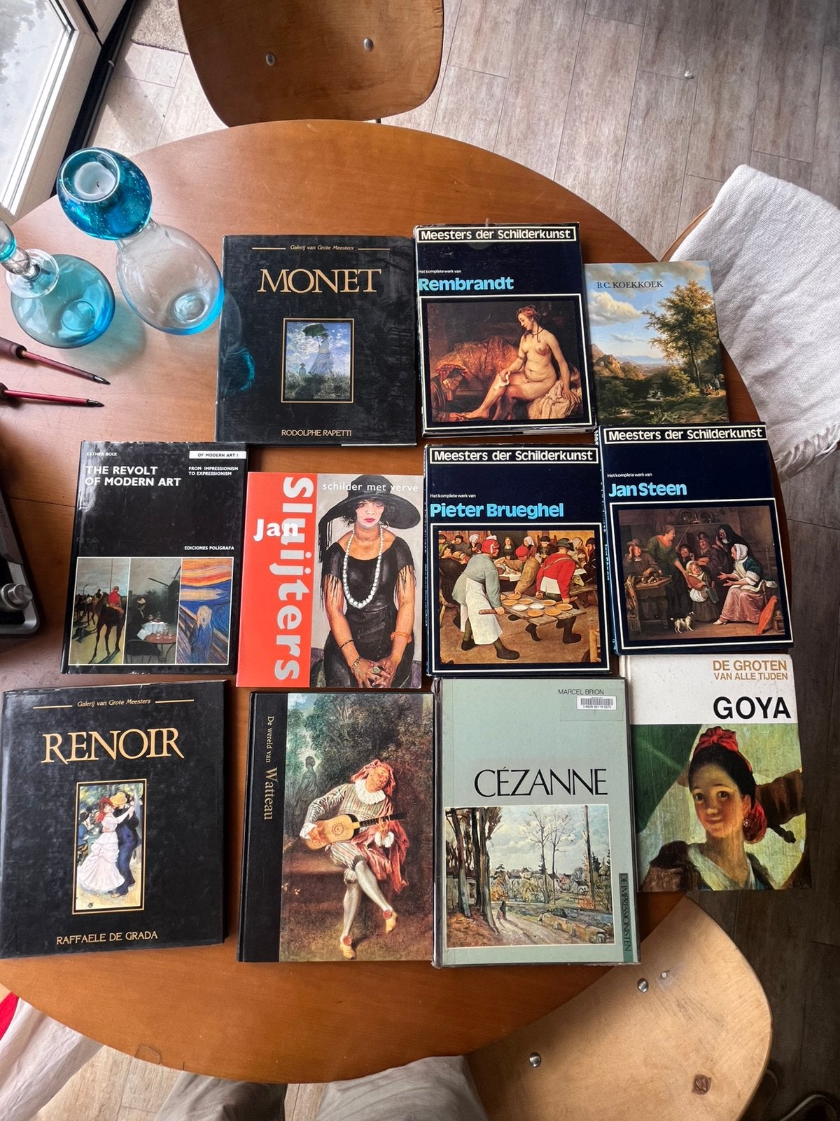 Diverse boeken over kunstschilders, Monet, Renoir, Goya, enz, Boeken, Ophalen of Verzenden