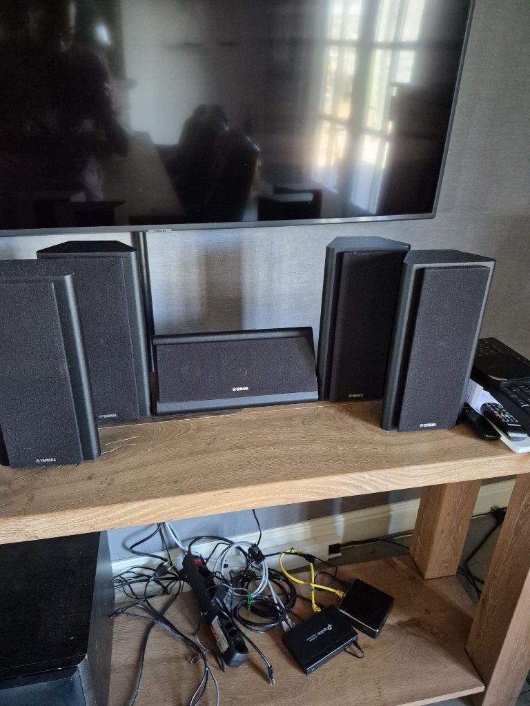Home cinema speakers subwoofer, Ophalen, Gebruikt