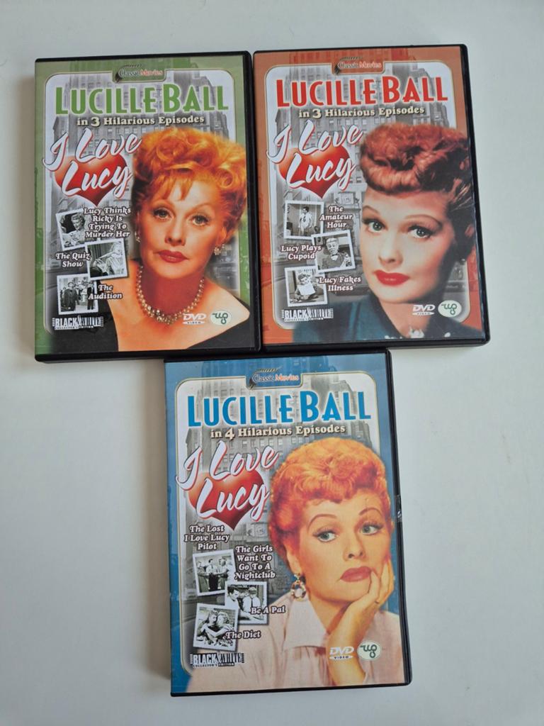 I Love Lucy DVD Boxset - Lucille Ball Collectie, Alle leeftijden, Ophalen of Verzenden, Gebruikt, Komedie