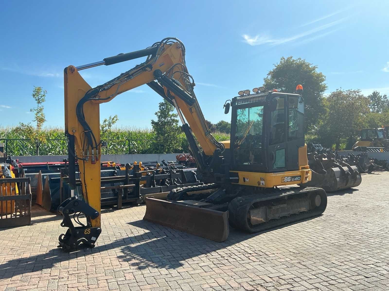 2016 JCB Kohler 86 C-1 ECO Rupsgraafmachine, Zakelijke goederen, Machines en Bouw | Kranen en Graafmachines, Graafmachine
