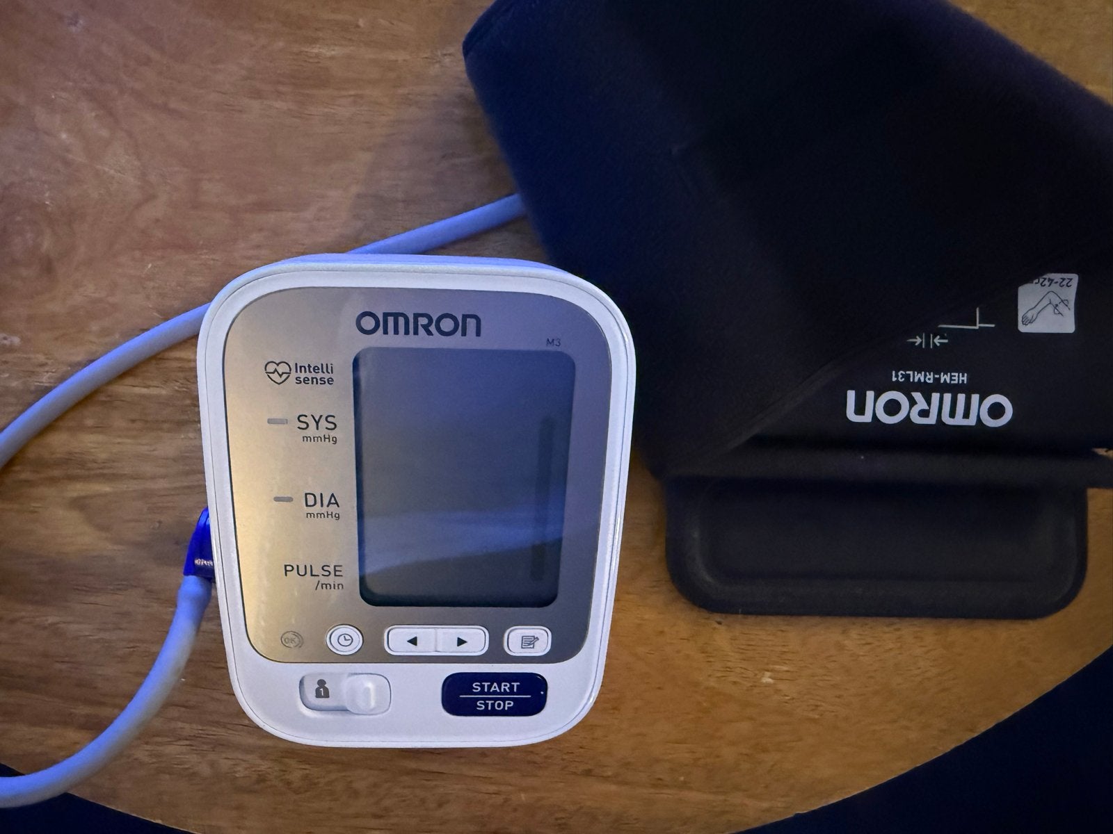 Omron M3 Bloeddrukmeter, Ophalen of Verzenden, Zo goed als nieuw, Overige typen