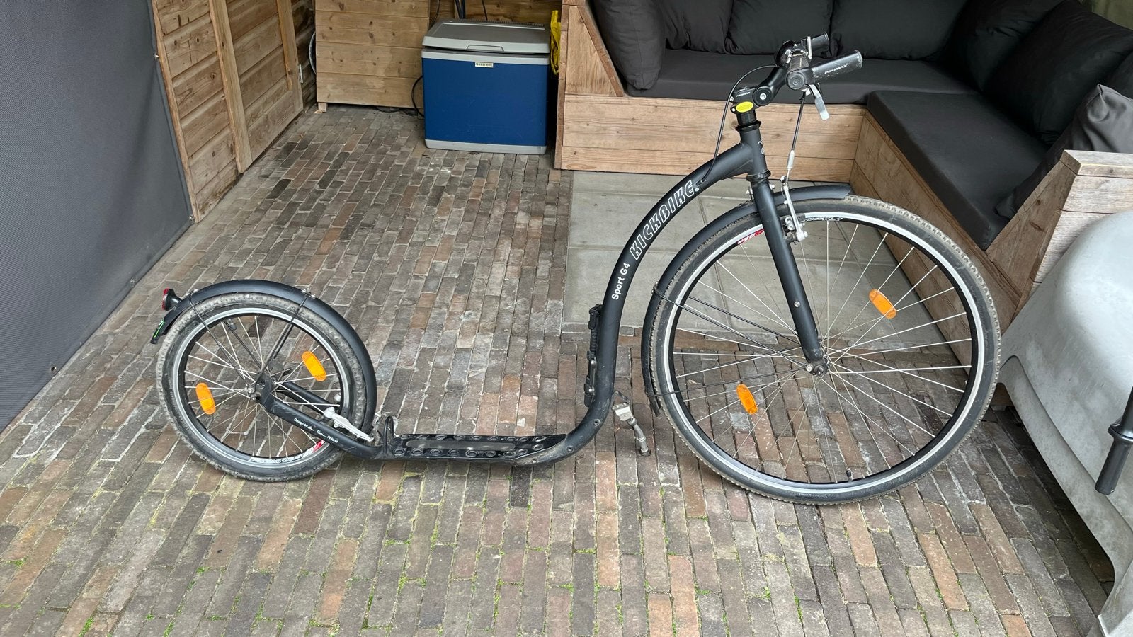Kickbike Sport G4 Step - Zo goed als nieuw, Fietsen en Brommers, Steps, Ophalen, Zo goed als nieuw, Kickbike