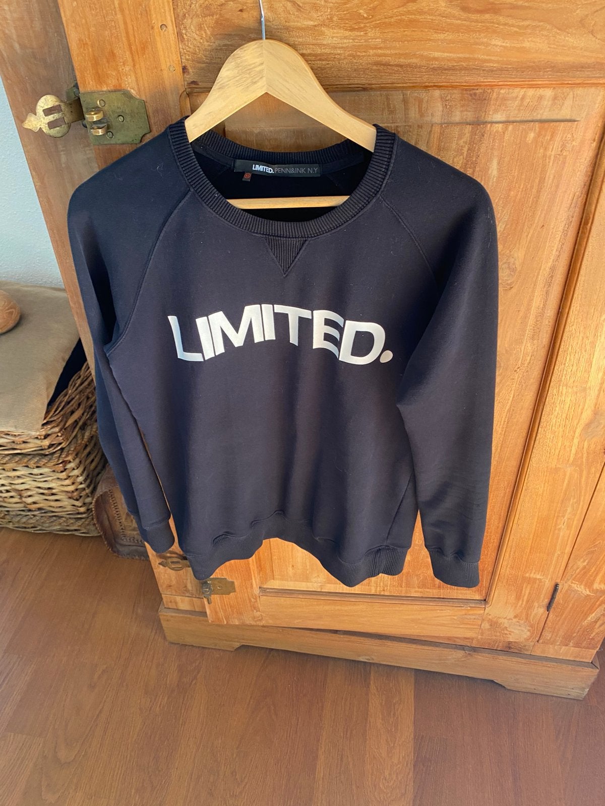 Penn & Ink sweater donkerblauw XS, Kleding | Dames, Penn & Ink, Blauw, Ophalen of Verzenden, Zo goed als nieuw