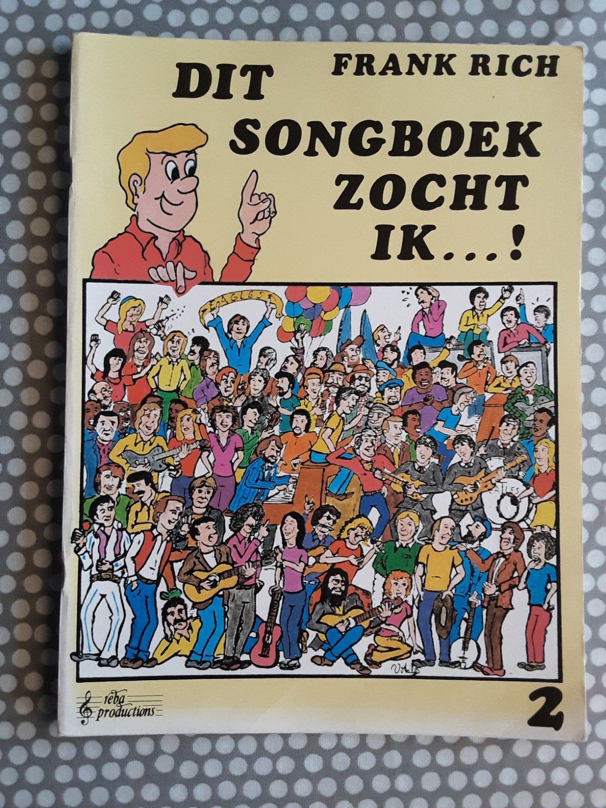 Frank Rich  - Dit songboek zocht ik  deel 2, Gebruikt, Ophalen of Verzenden, Thema, Gitaar