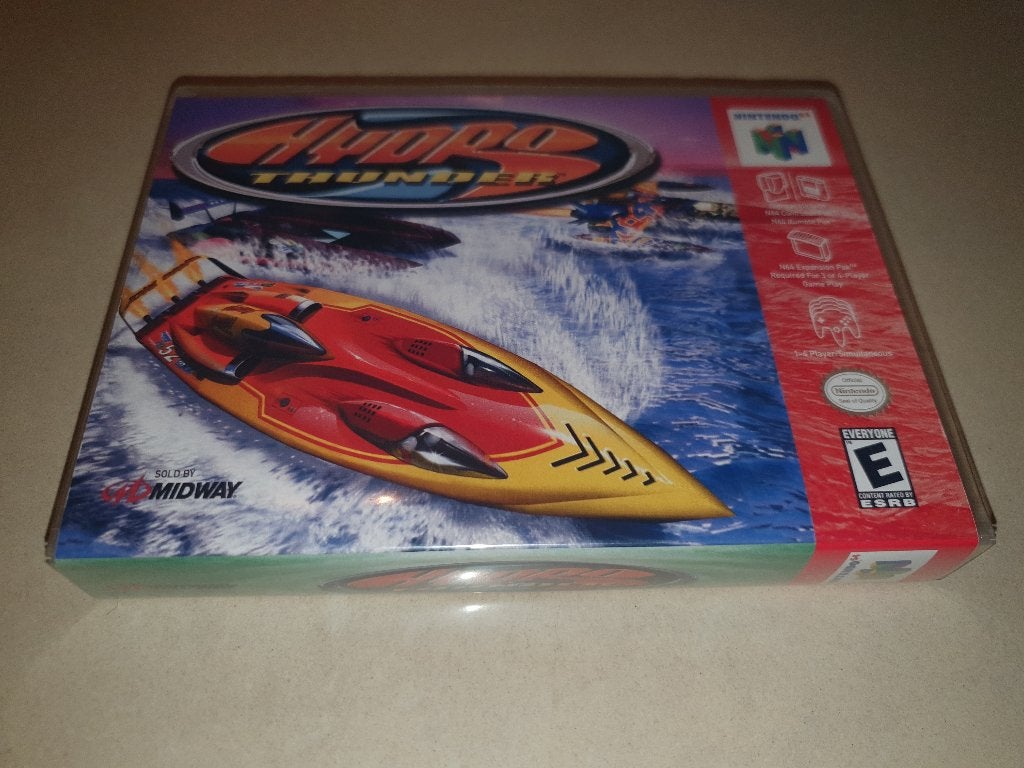 Hydro Thunder N64 Game Case, Avontuur en Actie, Verzenden, 1 speler, Zo goed als nieuw