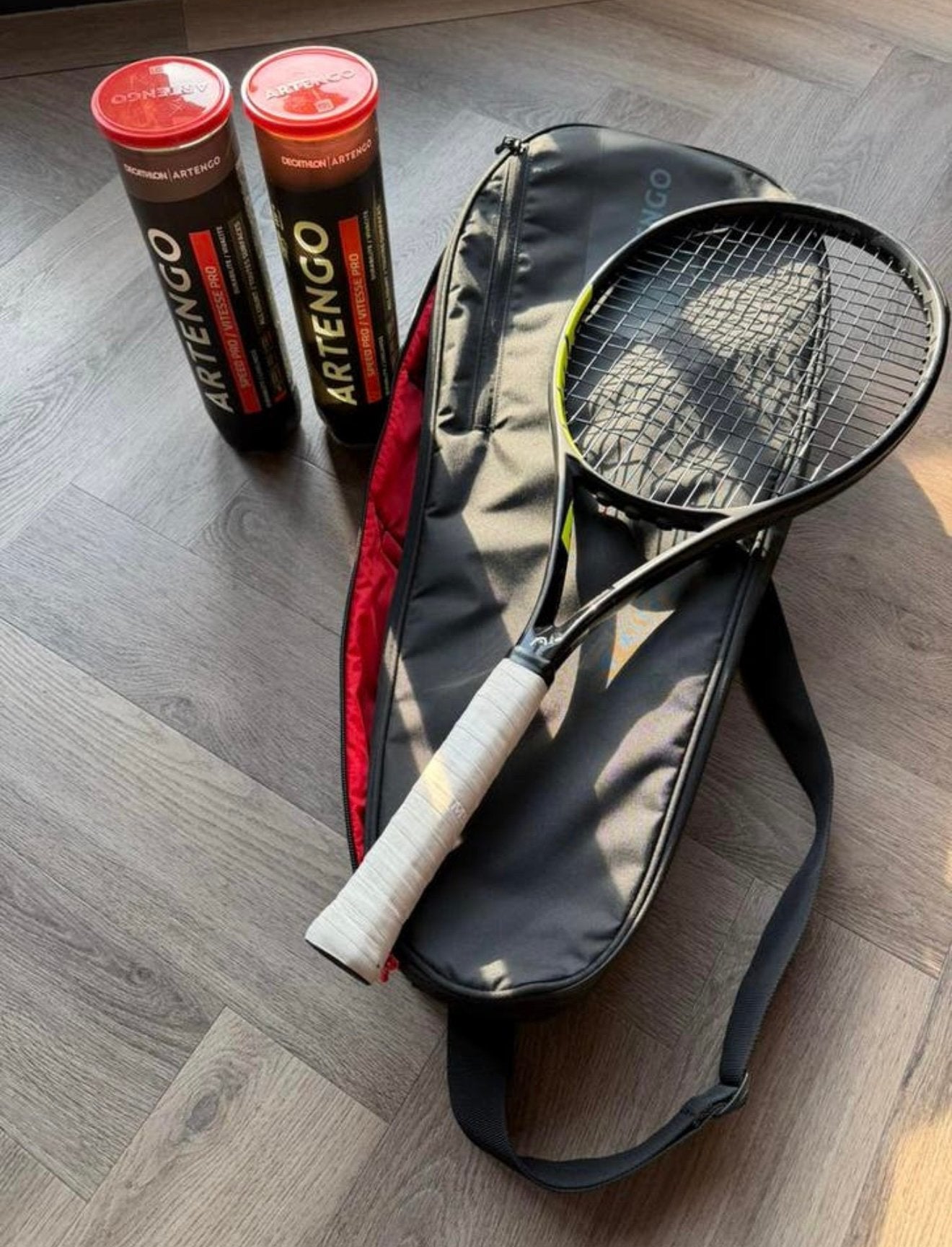 Tennisset, Zo goed als nieuw, Head, Racket, Ophalen