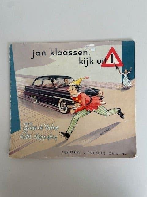 Vintage schoolboek. Jan Klaassen, kijk uit. Anne de Vries., Boeken, Overige vakken, Anne de Vries, Overige niveaus, Ophalen