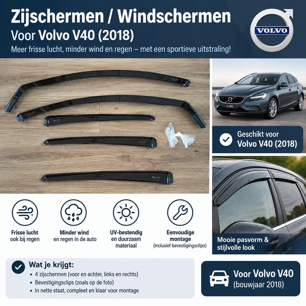 Volvo V40, Ophalen, Nieuw, Volvo
