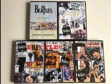 The Beatles – Anthology 5-DVD Box Set – Apple Records 2003, Alle leeftijden, Ophalen of Verzenden, Zo goed als nieuw