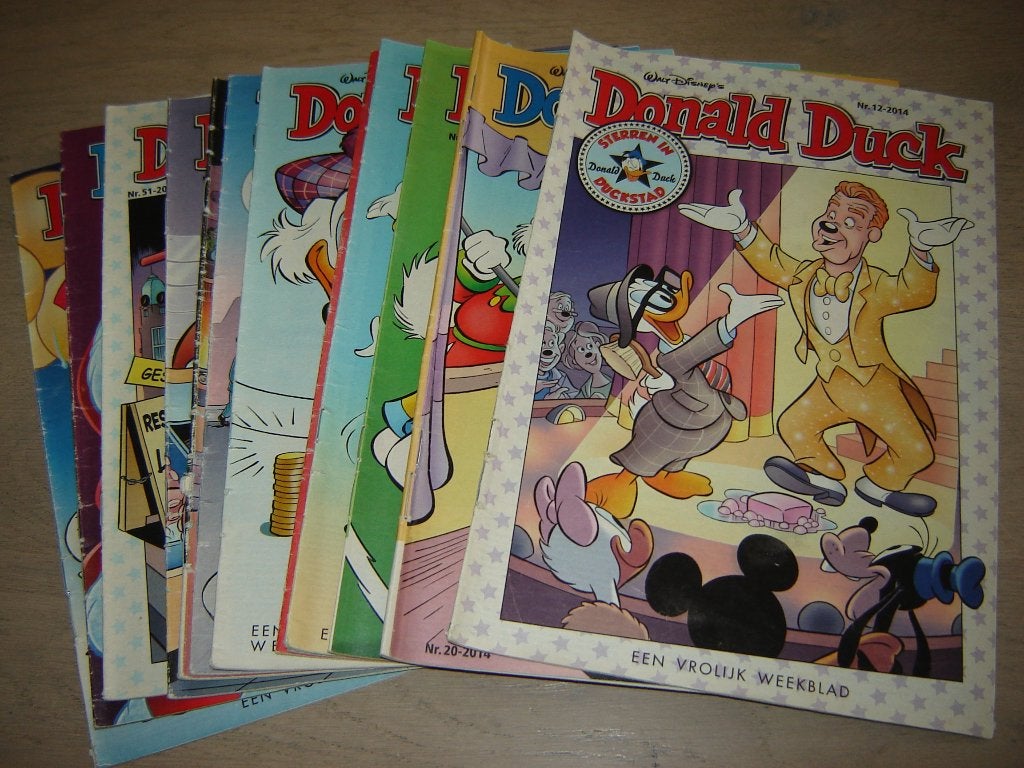 DONALD DUCK 2014 !!, Eén stripboek, Ophalen of Verzenden, Zo goed als nieuw