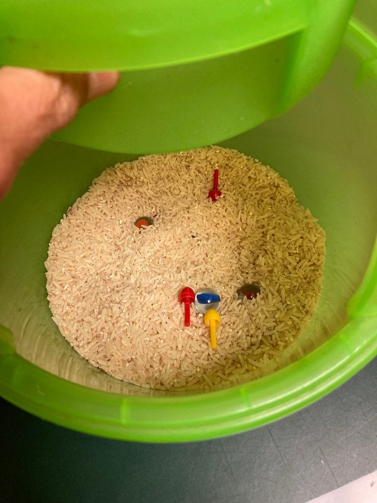 Tactiele waarneming oefenen., Ophalen of Verzenden, Gebruikt, Puzzelen