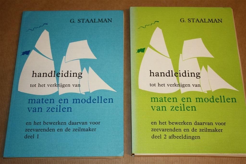 Handleiding Maten en Modellen van Zeilen - Staalman !!, Ophalen of Verzenden, Zo goed als nieuw