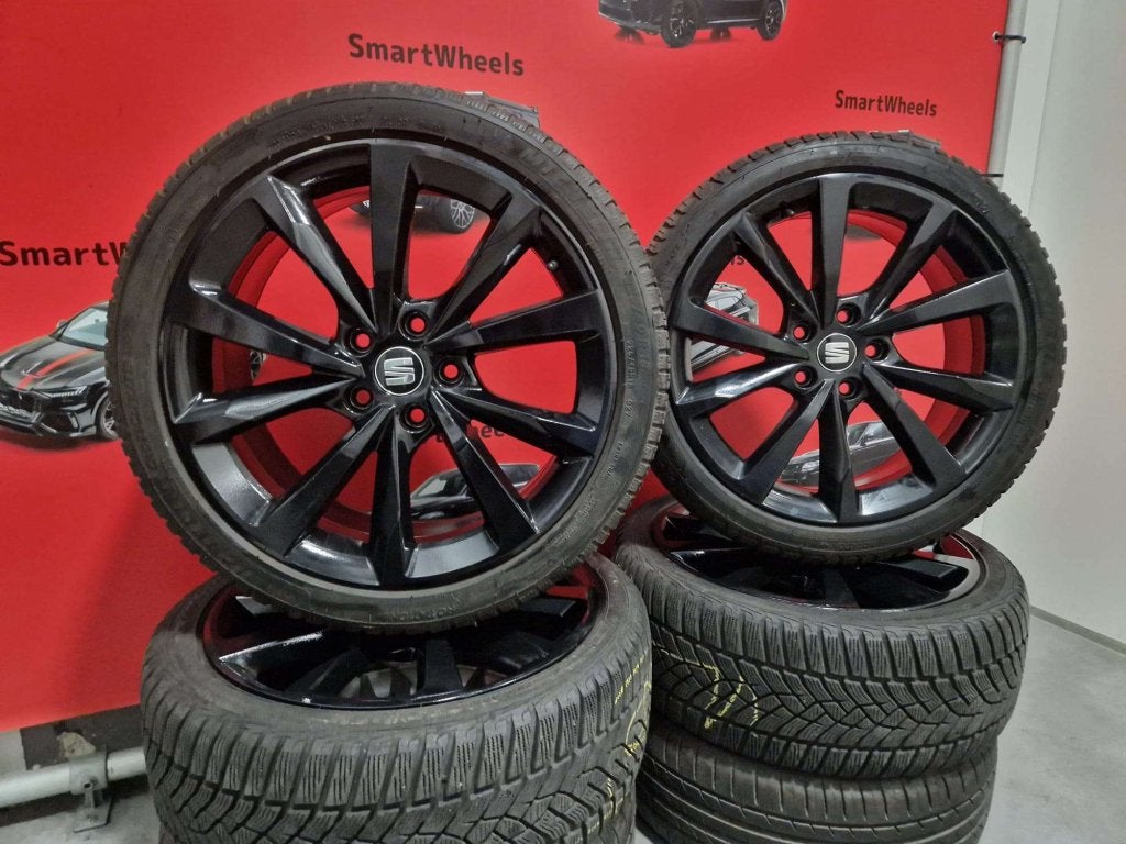 18 inch ORIGINEEL SEAT LEON FR VELGEN EN BANDEN, Auto-onderdelen, Niet ingevuld, 18 inch, Banden en Velgen, Niet ingevuld
