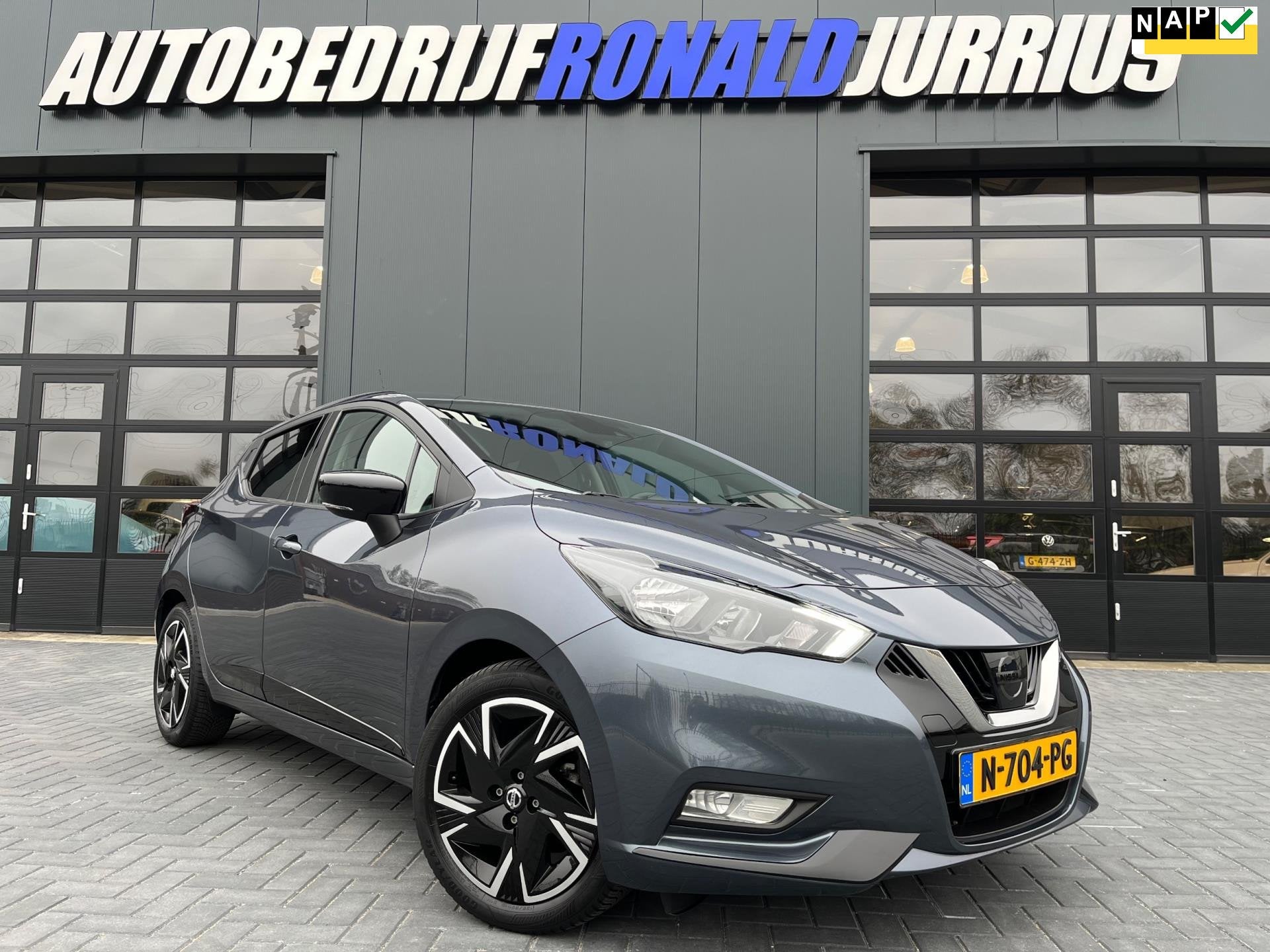 Nissan Micra 1.0 IG-T N-Design NLAuto/Cruise/Privacy Glass/1, Auto's, Voorwielaandrijving, Stof, Handgeschakeld, 93 pk