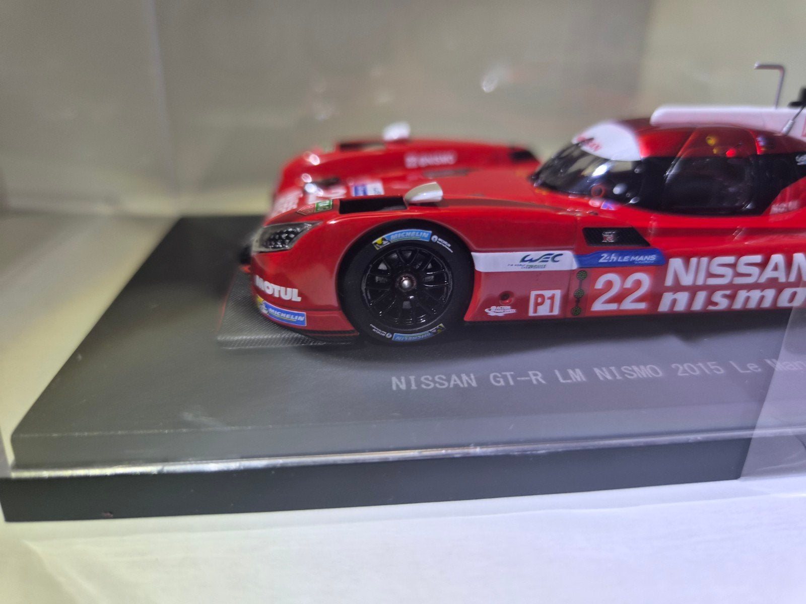 Nissan GT-R LM Nismo 2015 Le Mans 24 uur No.22 Ebbro 1:43, Ophalen of Verzenden, Nieuw, Auto, Overige merken