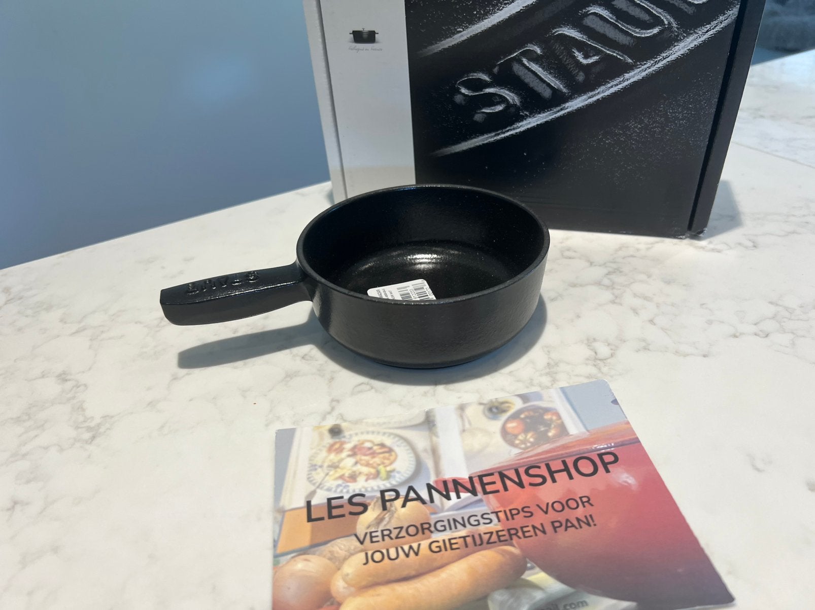 Nieuwe Staub steelpan 12 cm geleverd in de doos, Nieuw, Ophalen of Verzenden, Staub, Nvt