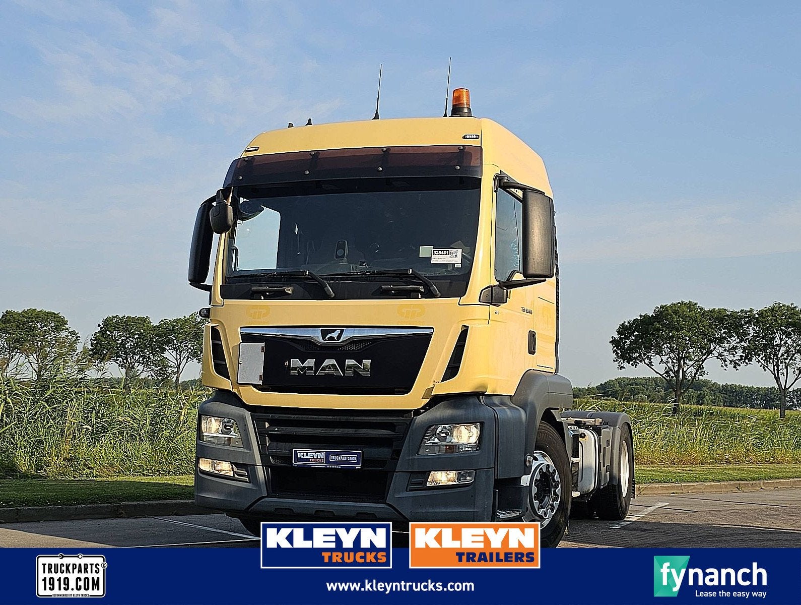 M.A.N. 18.460 TGS ts= tank sattel, adr, Automaat, Euro 6, MAN, Geel
