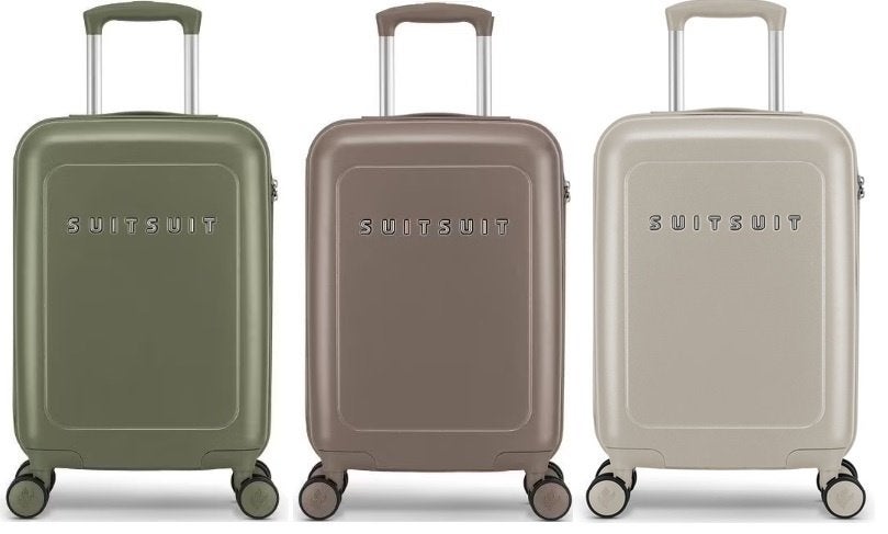 ✅NIEUW✅ SUITSUIT Natura 3 delige Handbagage Set 55 cm, 50 tot 60 cm, Hard kunststof, Ophalen of Verzenden, 35 tot 45 cm