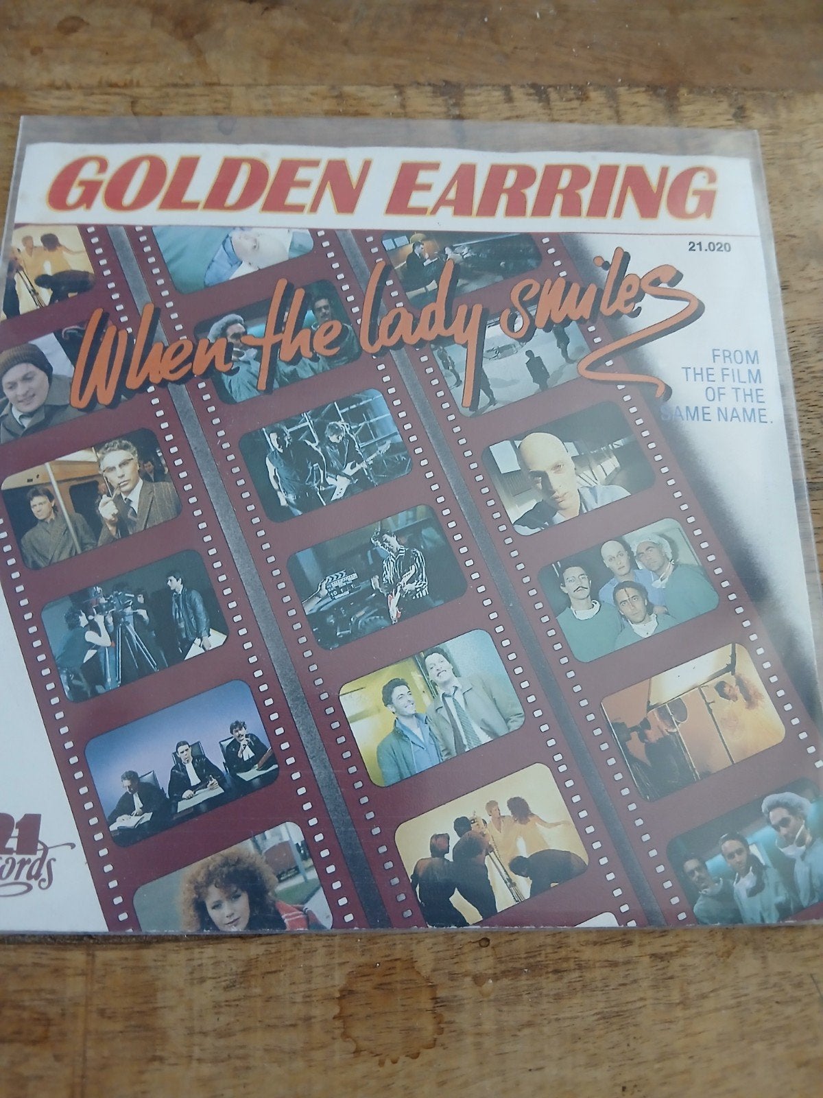 Golden Earing * When the lady smiles * 45 * Nieuwstaat *, Ophalen of Verzenden, Zo goed als nieuw, Overige formaten, Poprock