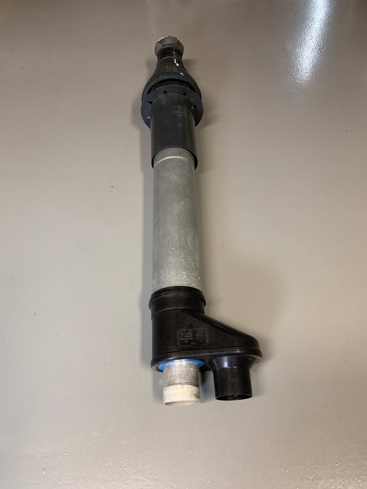 Te Koop dubbelwandige dakdoorvoer  voor CV 80 mm, Ophalen, 30 tot 80 cm, Gebruikt, Overige typen