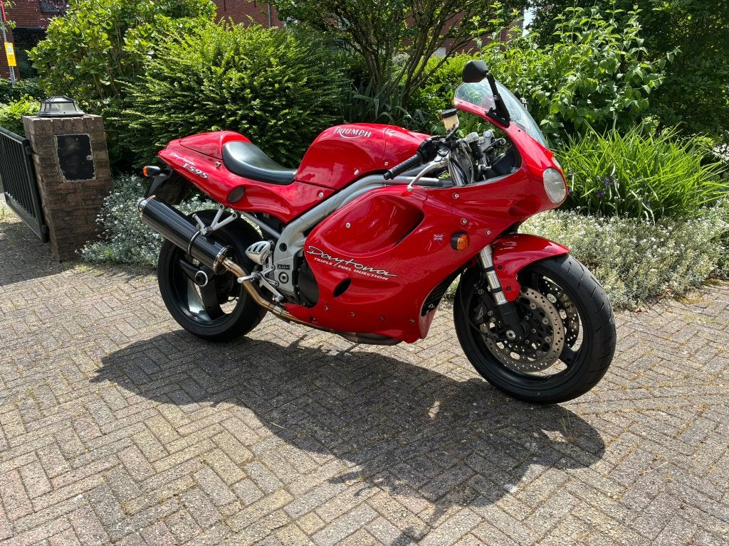 Triumph Daytona T595, Motorrijbewijs A, Gebruikt, 3 cilinders, Meer dan 35 kW